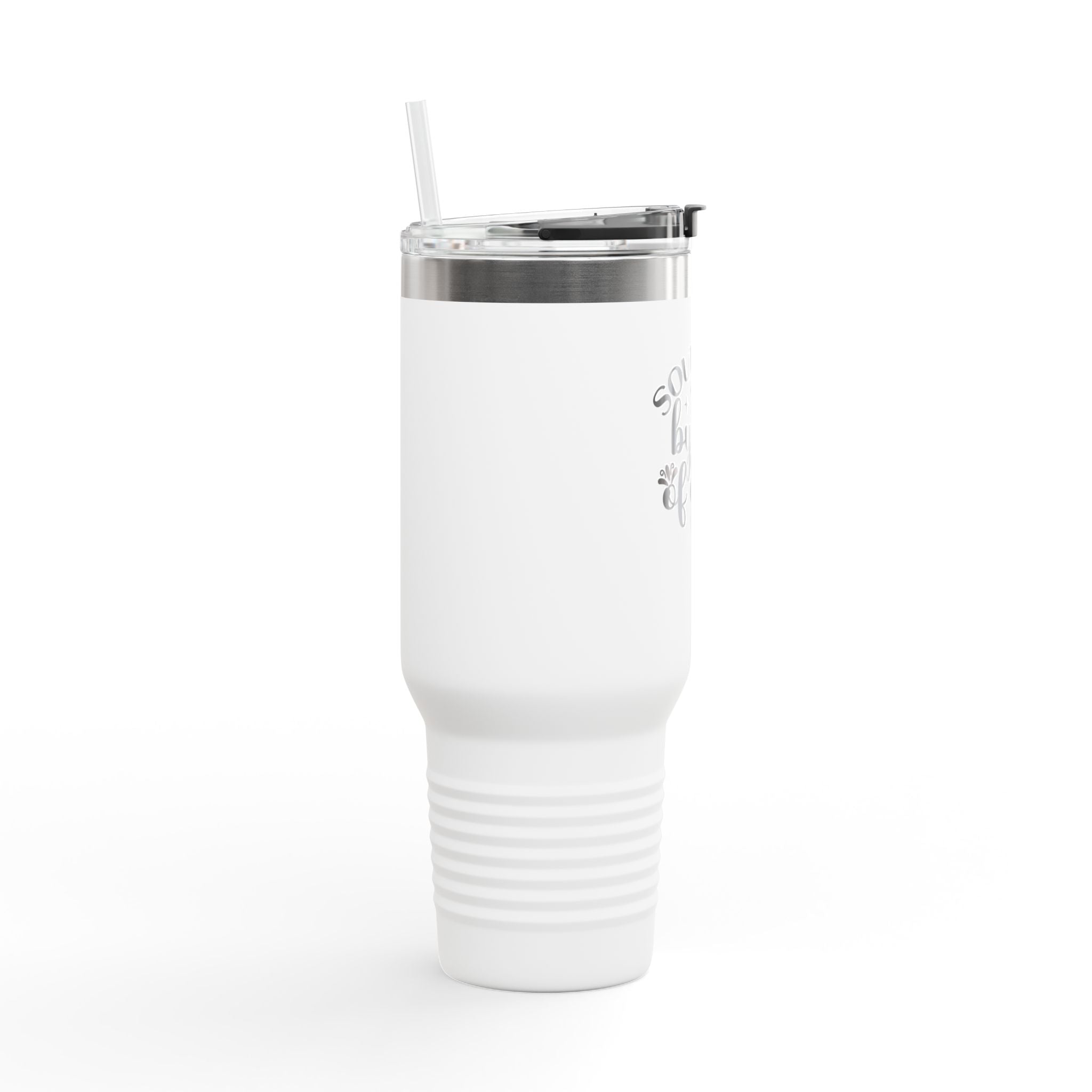 40oz Insulated Travel Mug — "Southern by the Grace of God" Stainless Tumbler