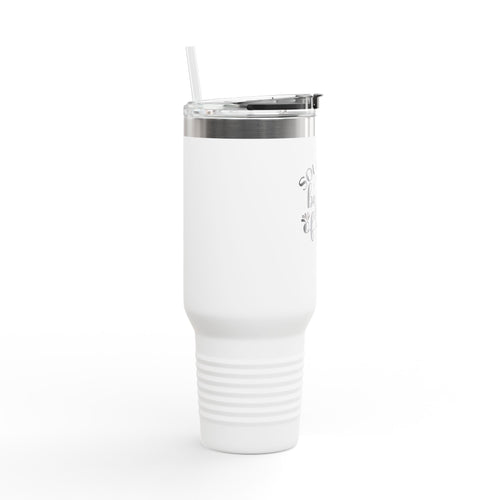 40oz Insulated Travel Mug — "Southern by the Grace of God" Stainless Tumbler
