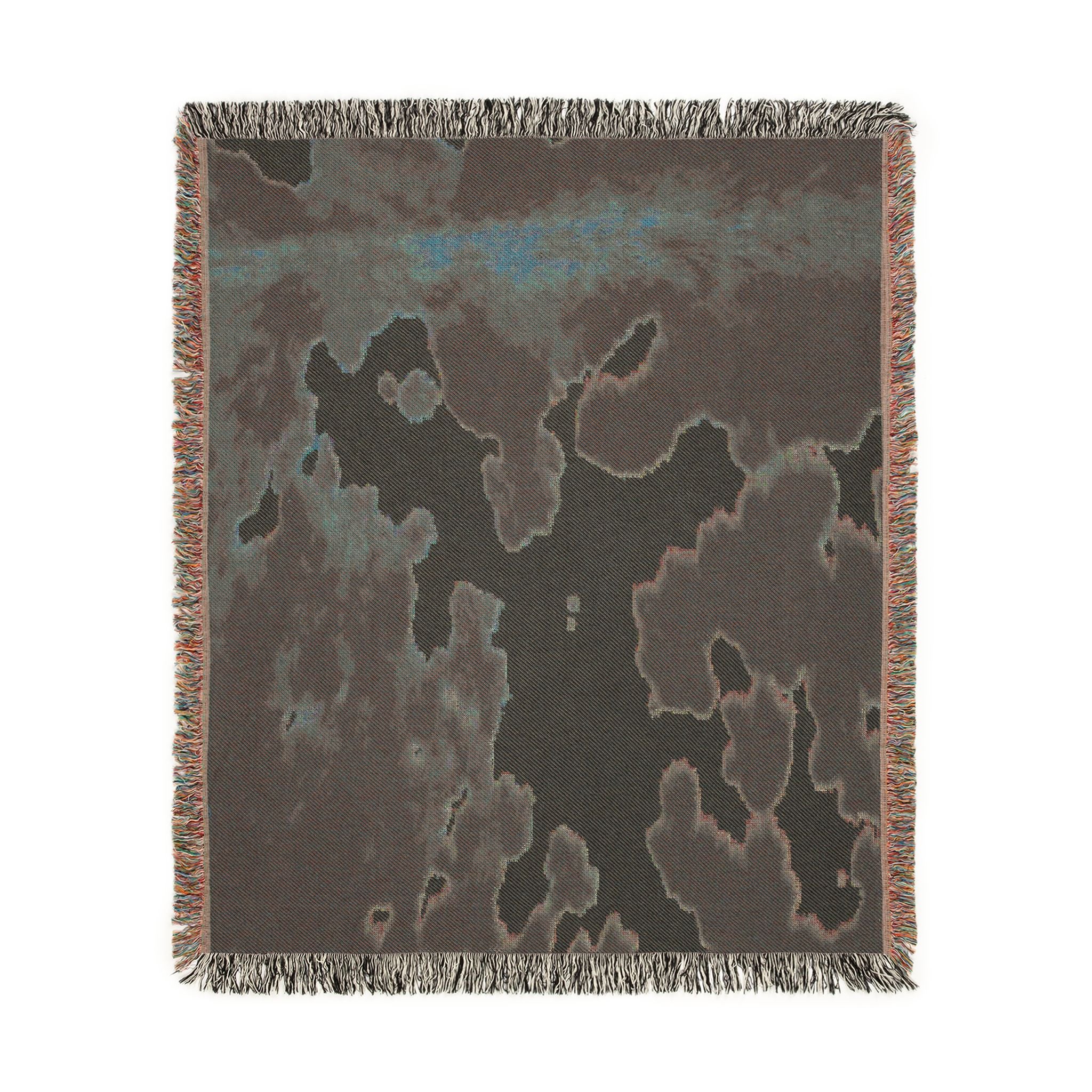 Copy of Cow Hide Pattern Woven Blanket