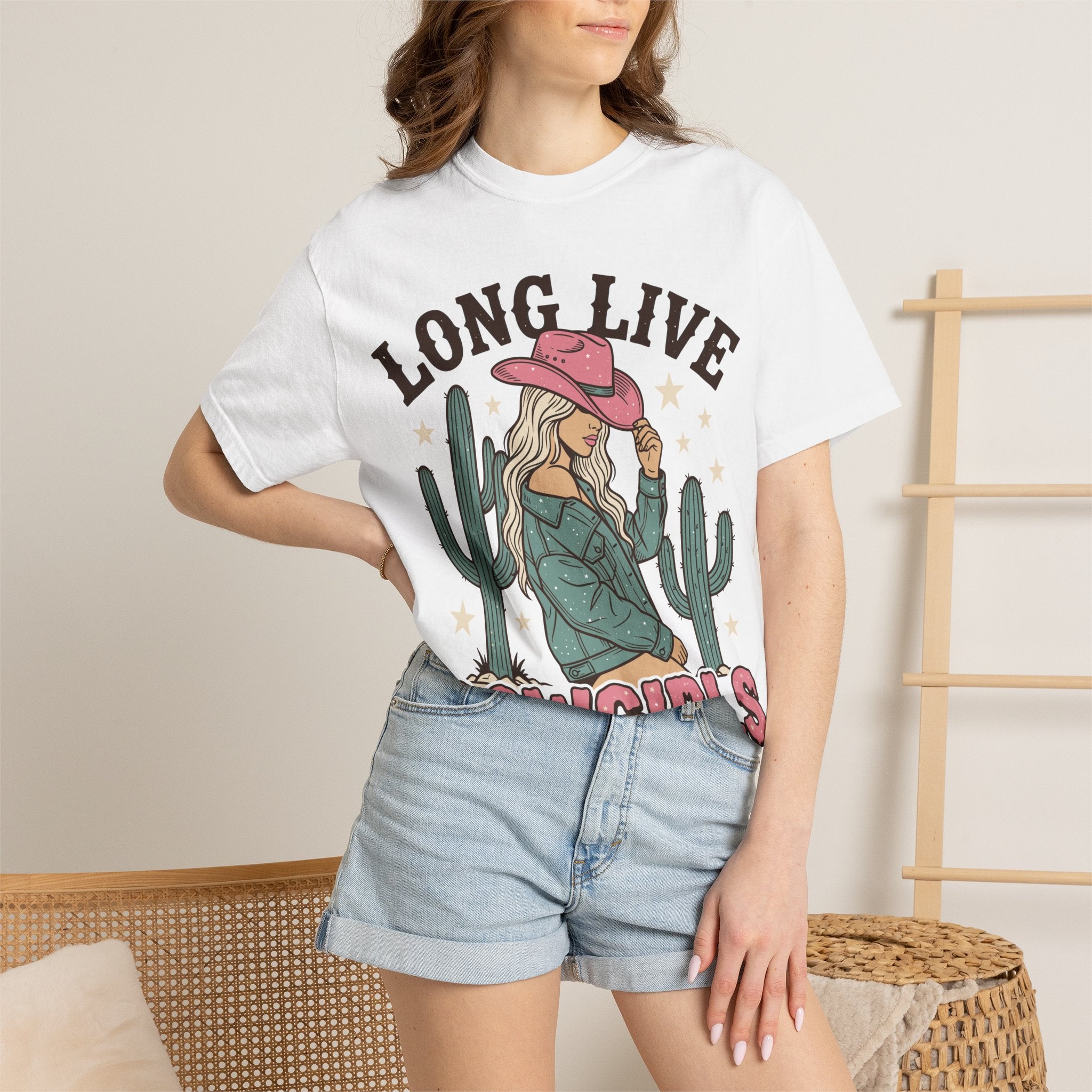 Long Live Cowgirls T-Shirt — Western Cowgirl Graphic Tee