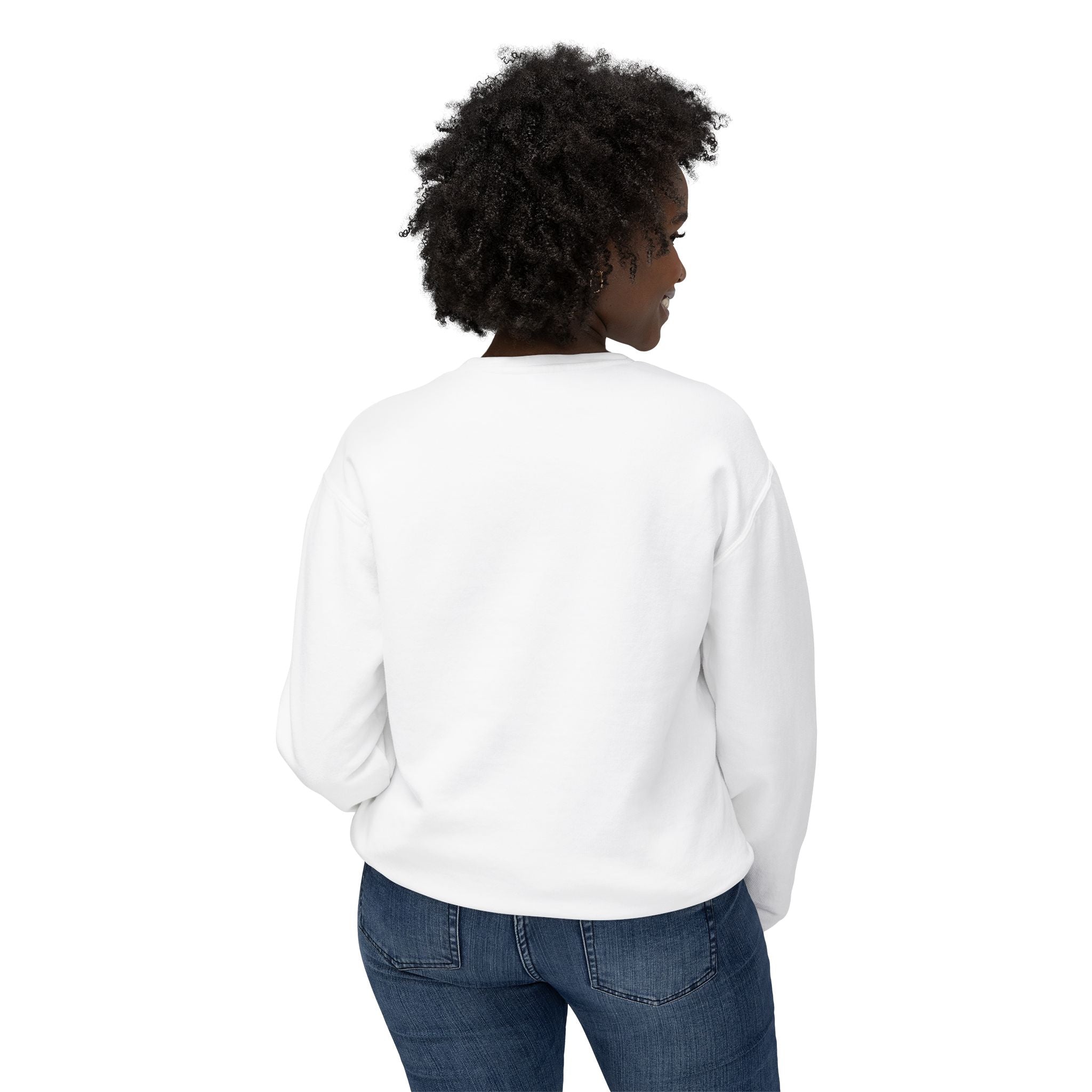 Jesus Floral Crewneck Sweatshirt — Turquoise Boho Faith Pullover