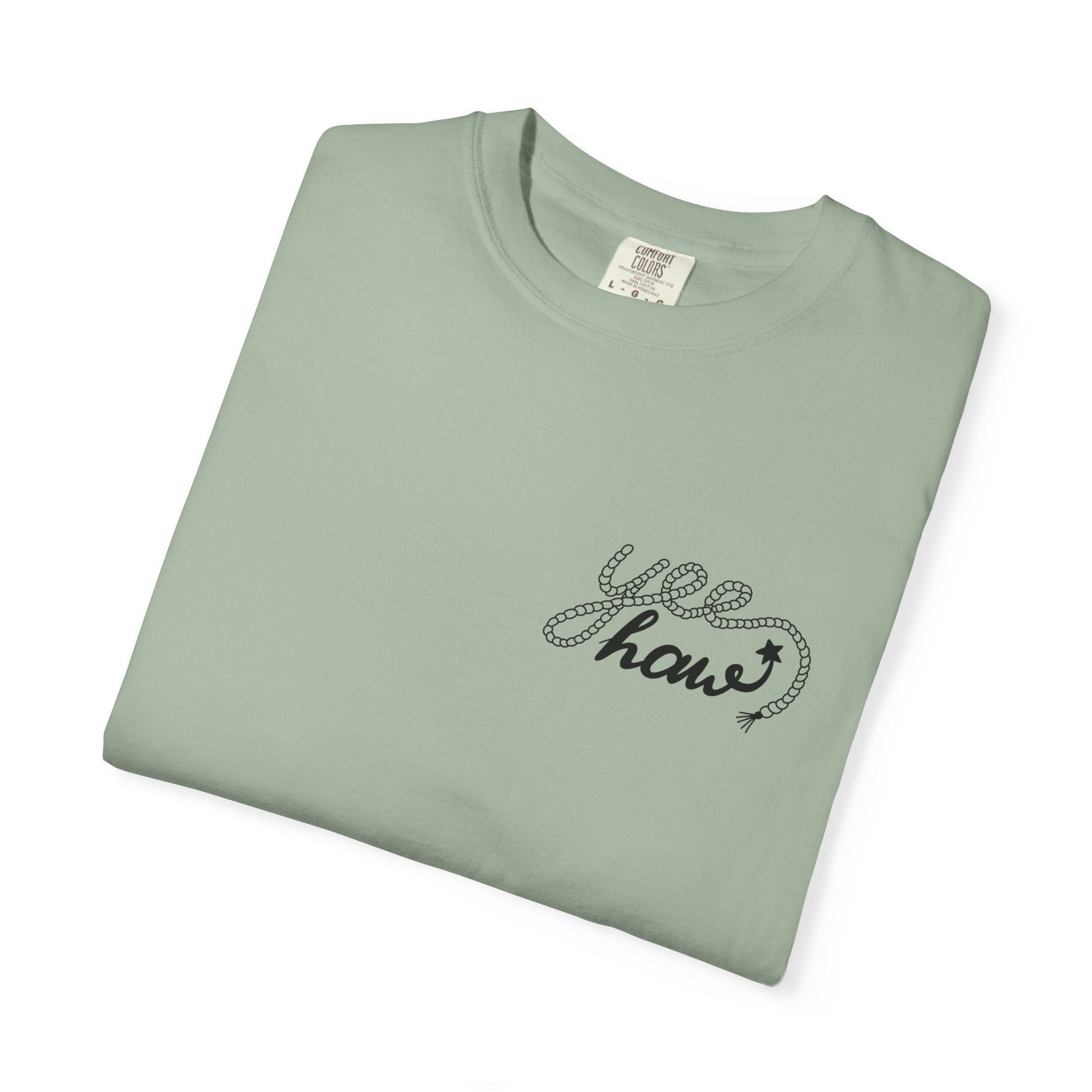 Cowboy Hat & Boots T-Shirt — 'Yee Haw' Graphic Western Tee