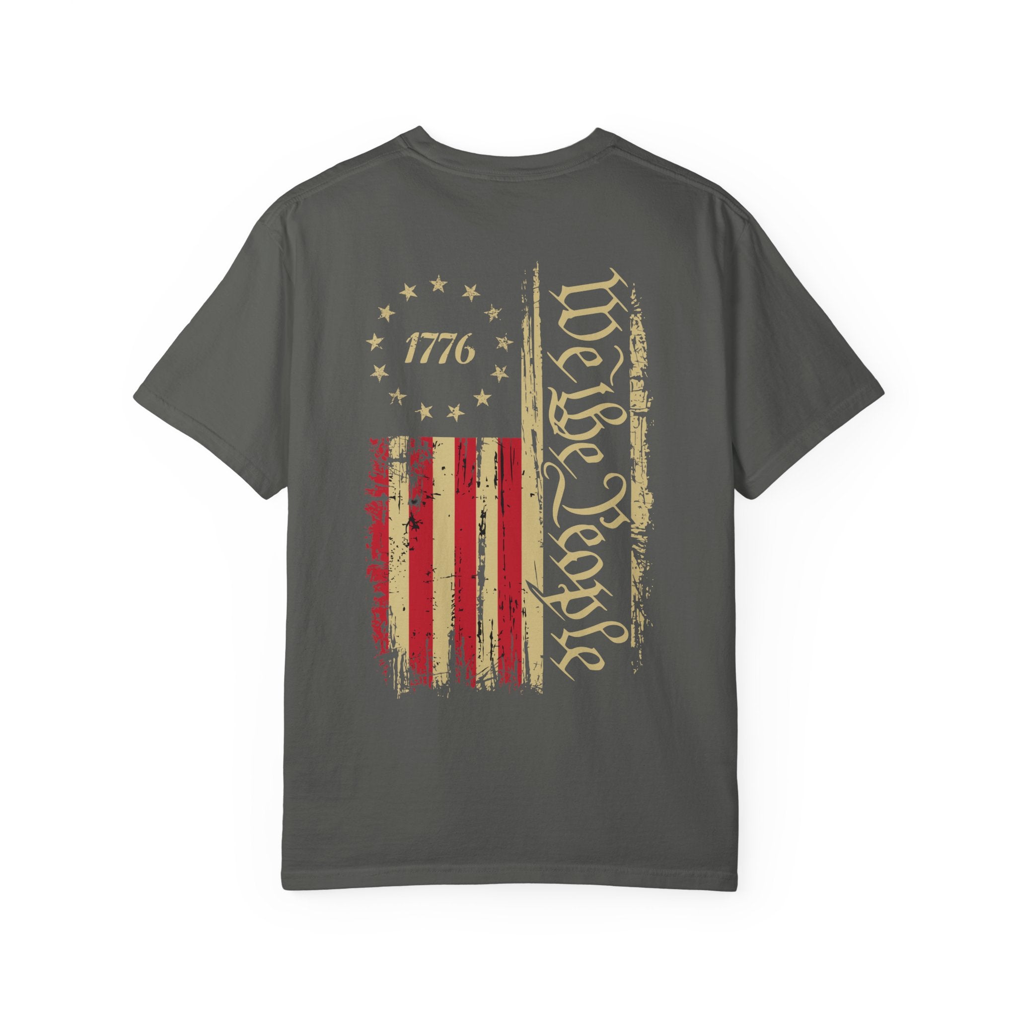 1776 'We the People' Flag T-Shirt — Patriotic American Constitution Tee