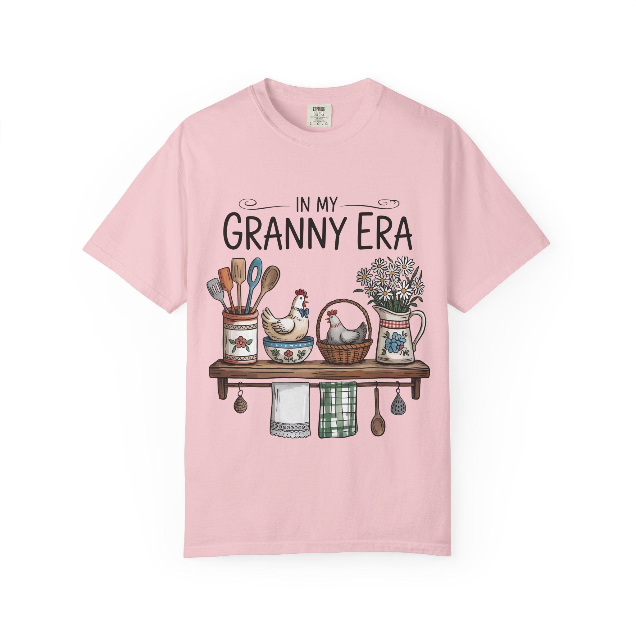 T-Shirt — "In My Granny Era" Vintage Kitchen Graphic Tee
