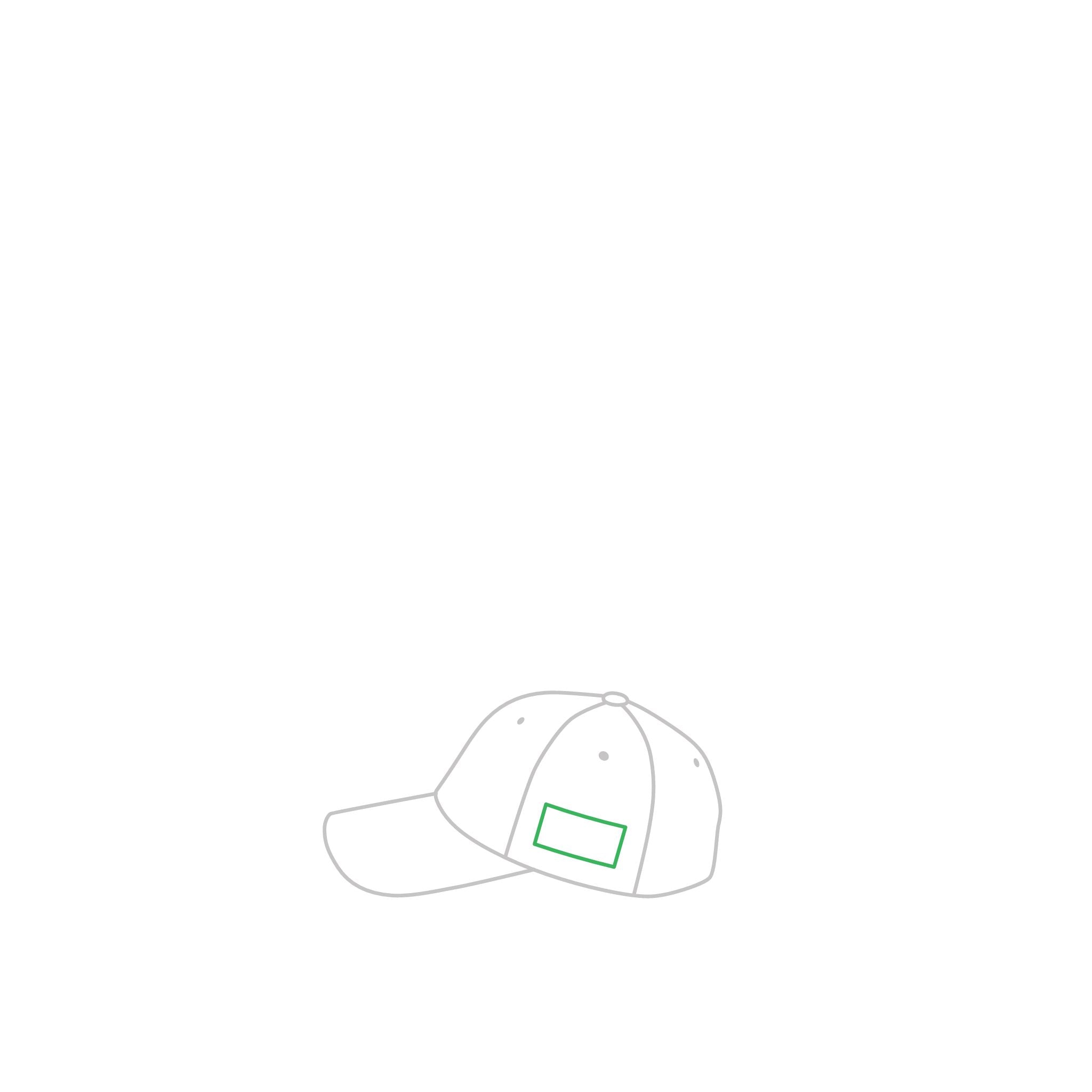 Youth Baseball Cap — Embroidered "Little Farmer Big Dreams" Tractor Design