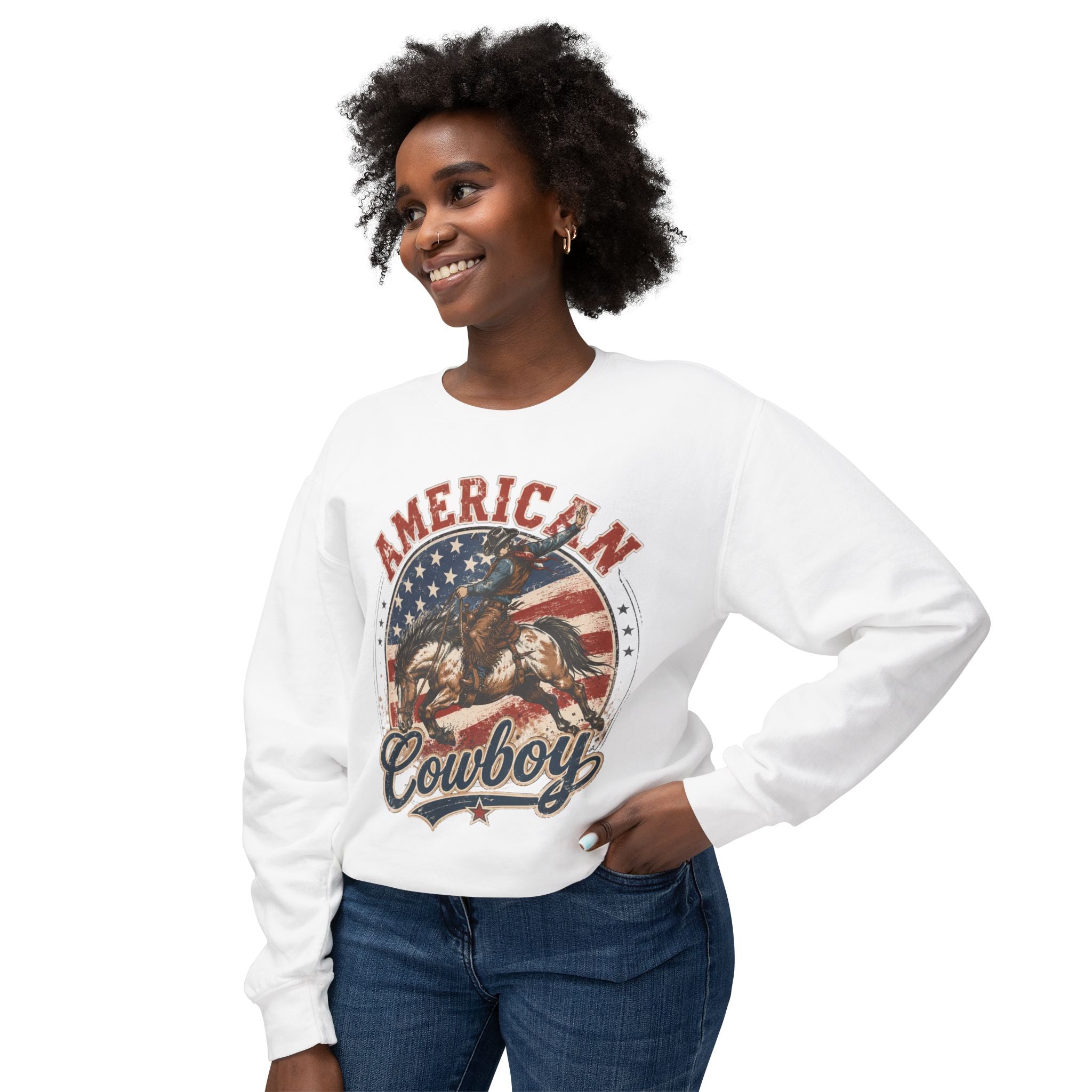 American Cowboy Crewneck Sweatshirt