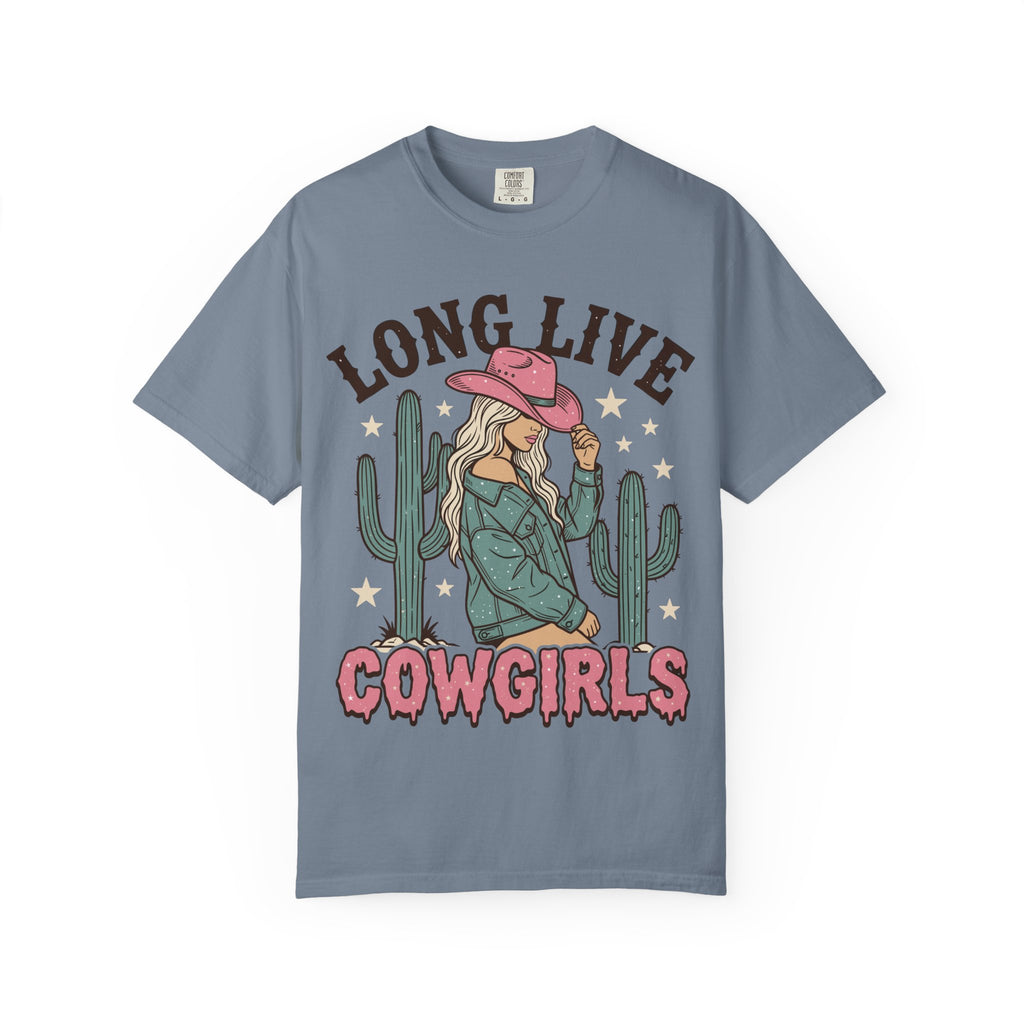 Long Live Cowgirls T-Shirt — Western Cowgirl Graphic Tee