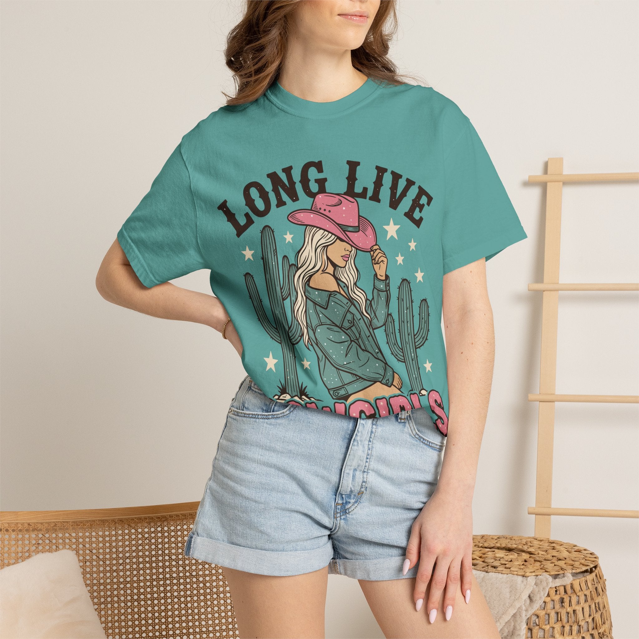 Long Live Cowgirls T-Shirt — Western Cowgirl Graphic Tee
