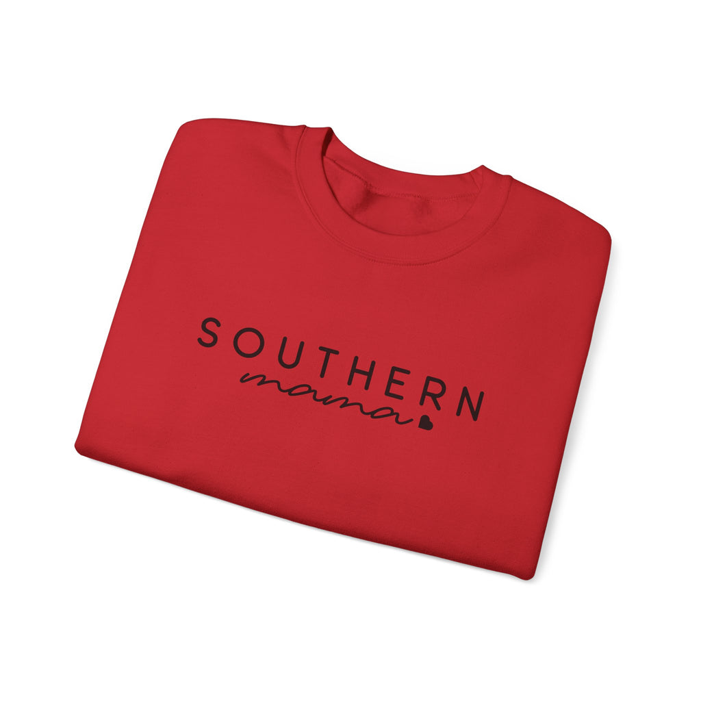 Southern Mama Crewneck Sweatshirt — Minimalist Southern Mom Pullover