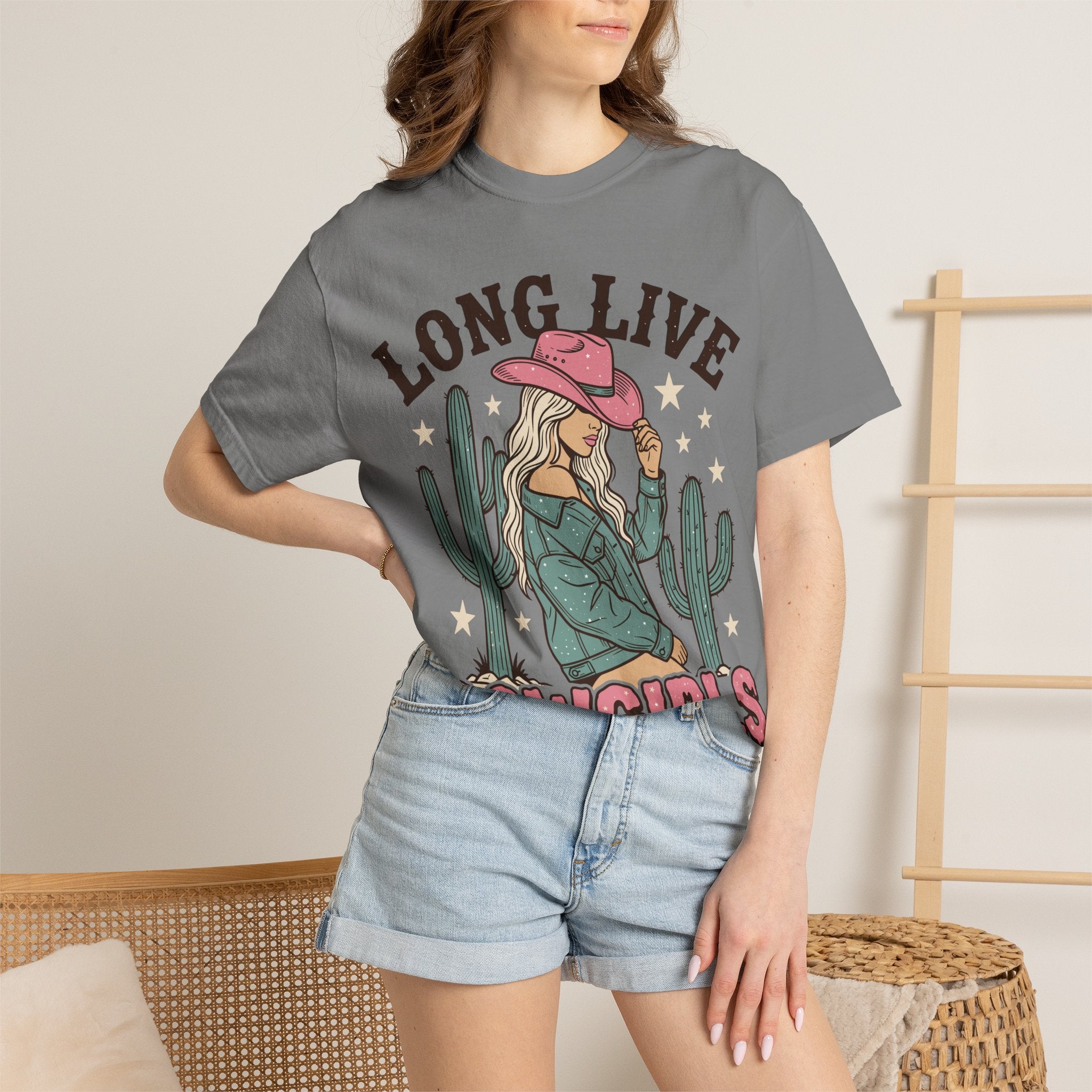 Long Live Cowgirls T-Shirt — Western Cowgirl Graphic Tee