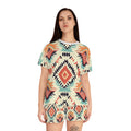 Southwest Aztec Print Women's Short Pajama Set