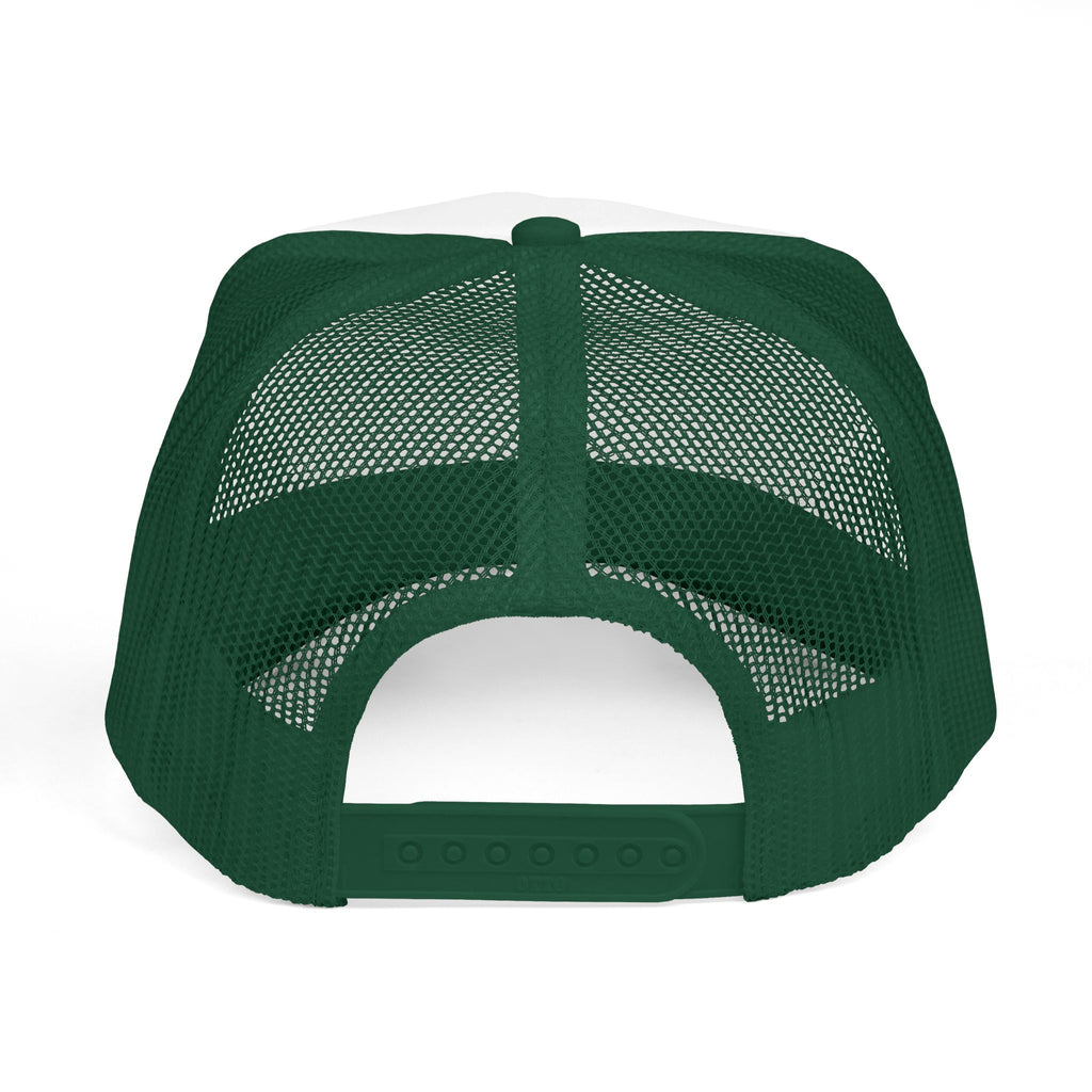 Howdy Trucker Hat — Glitter Letter Foam Mesh Cap