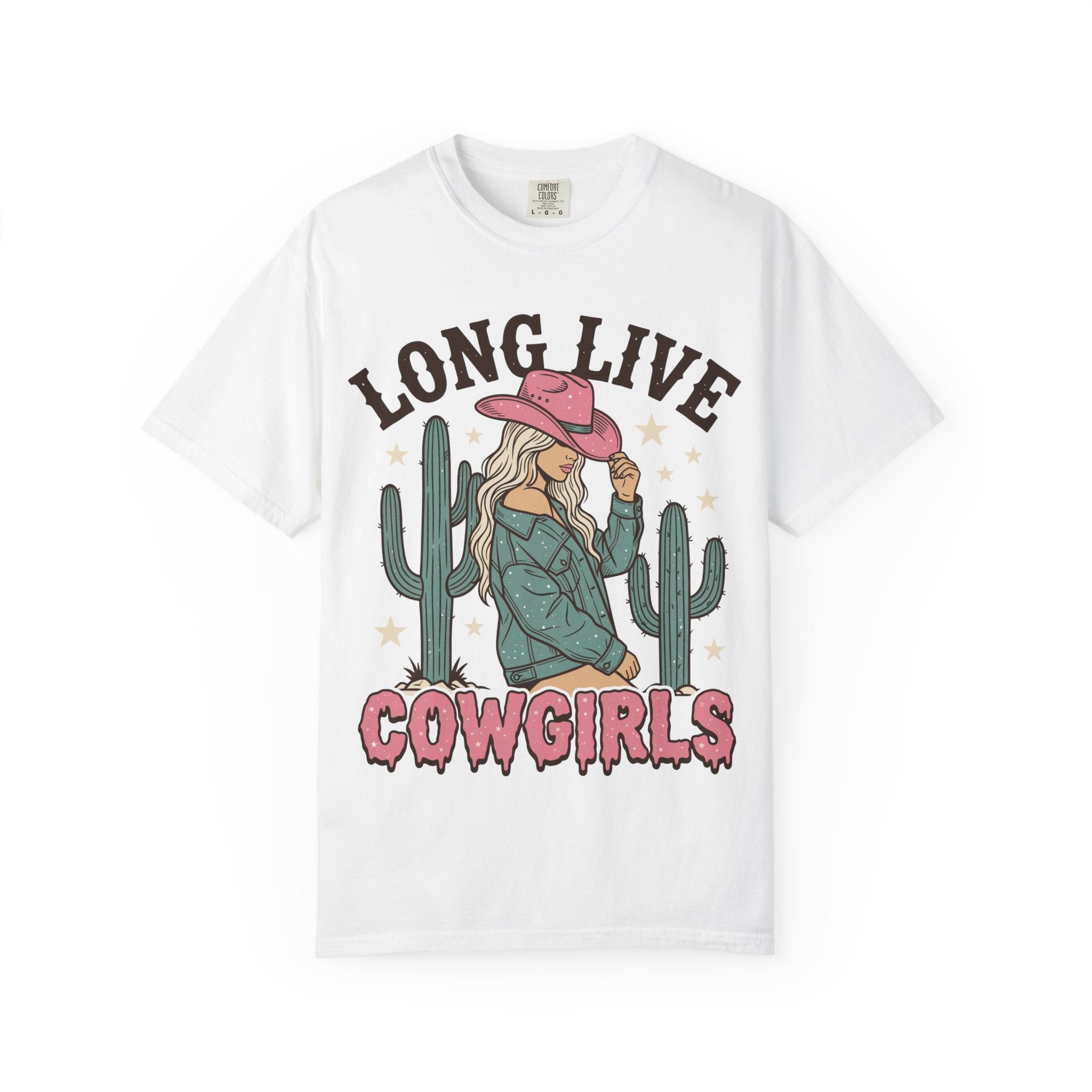 Long Live Cowgirls T-Shirt — Western Cowgirl Graphic Tee